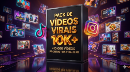 PACK COM  10K DE VIDEOS VIRAIS