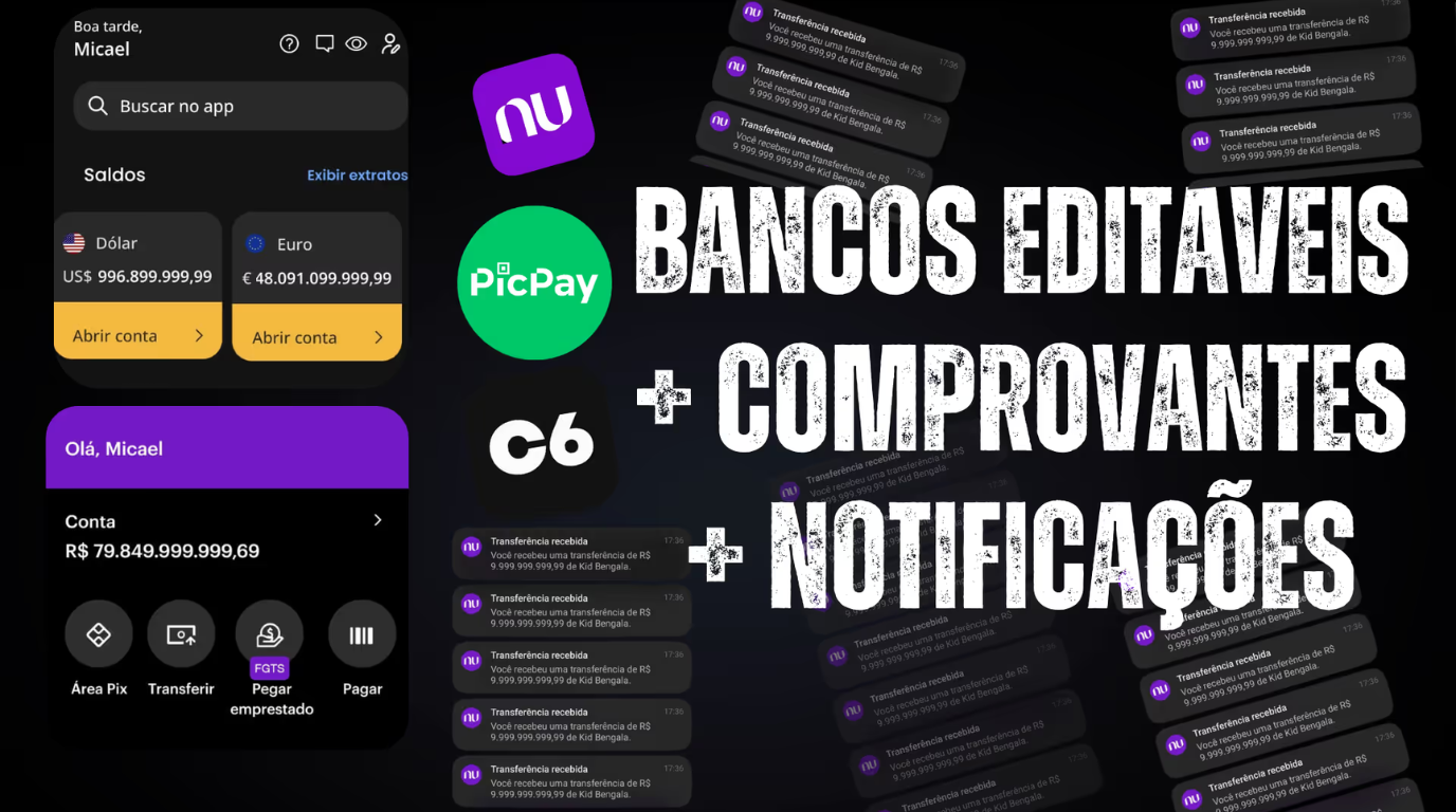 BANCOS EDITAVEIS