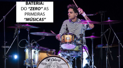 Curso de Bateria: Do Zero às Primeiras Músicas