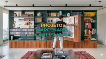 PROJETOS MARCENARIA E SERRALHERIA