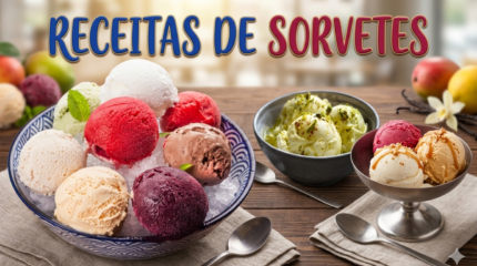 RECEITAS DE SORVETES