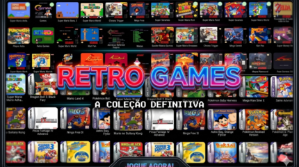 EMULADORES E JOGOS RETRO GAMES