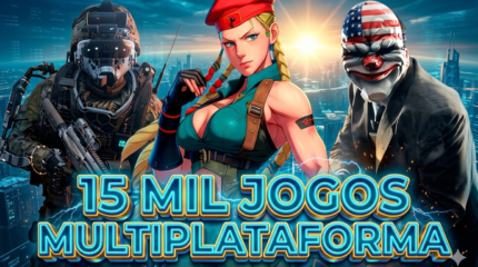15 MIL JOGOS MULTIPLATAFORMAS