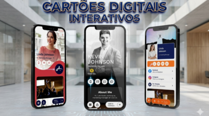 CARTÕES DIGITAIS INTERATIVOS
