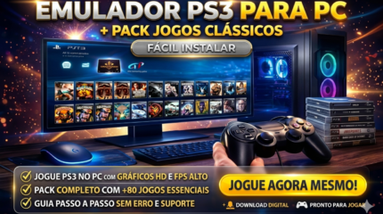 EMULADOR PS3 + JOGOS