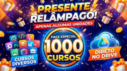 PACK 1000 CURSOS ONLINE