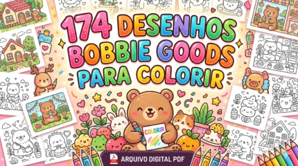 174 DESENHOS PARA COLORIR BOBBIE GOODS