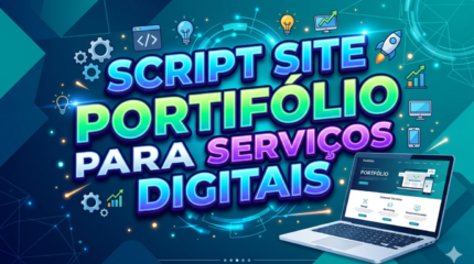 SCRIPT SITE PORTIFOLIO PARA SERVIÇOS DIGITAIS