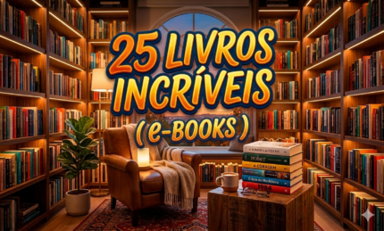 25 LIVROS ( e-BOOKS ) INCRIVEIS