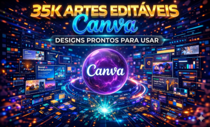 35K ARTES EDITAVEIS NO CANVA