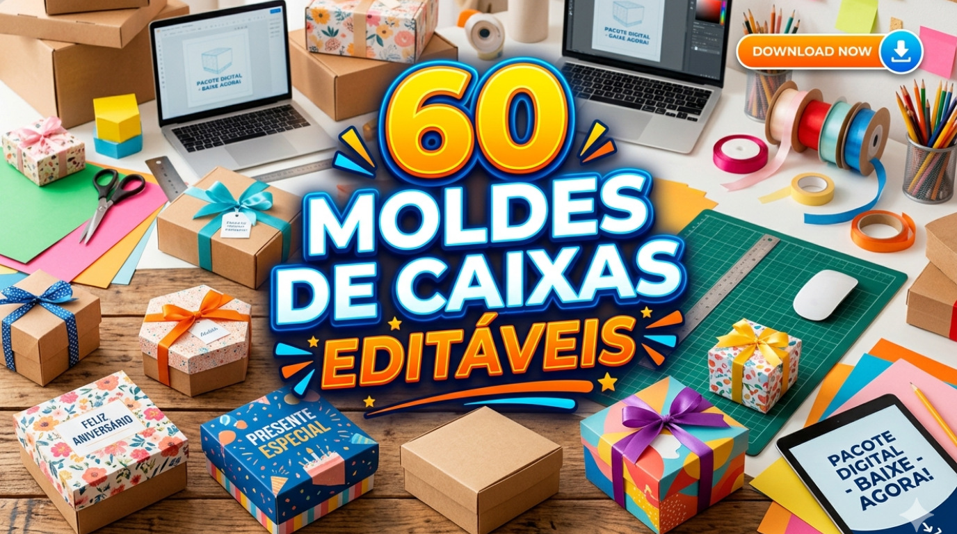 60 MOLDES EDITAVEIS