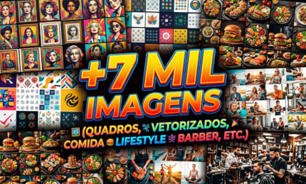 7000 IMAGENS PARA QUADROS / VETORIZADOS / COMIDA ETC
