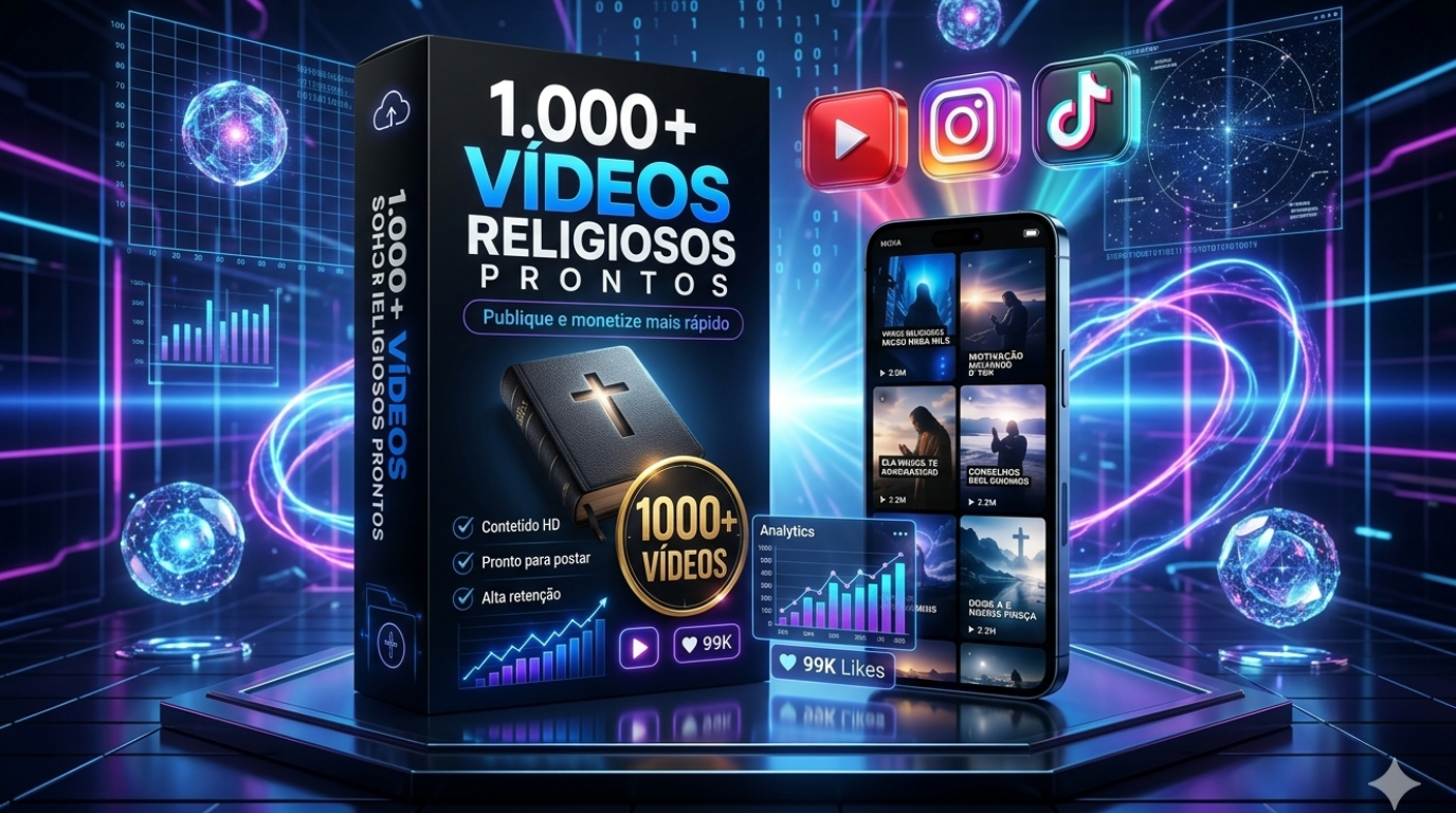 PACK 1000 VIDEOS RELIGIOSOS PRONTOS