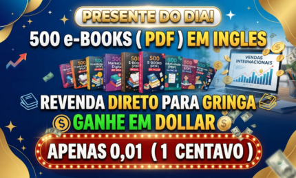 500 e-BOOKS em ingles