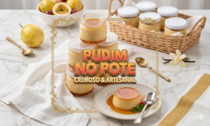 PUDIM NO POTE