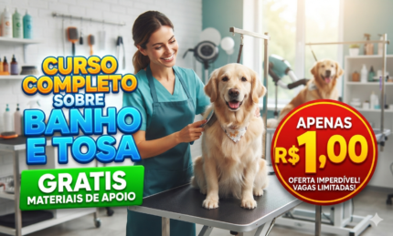 CURSO BANHO E TOSA