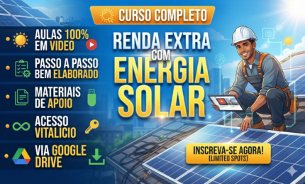 CURSO RENDA EXTRA COM ENERGIA SOLAR