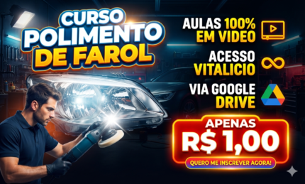CURSO COMPLETO DE POLIMENTO DE FAROL!