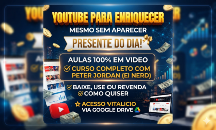 YOUTUBE PARA ENRIQUECER MESMO SEM APARECER