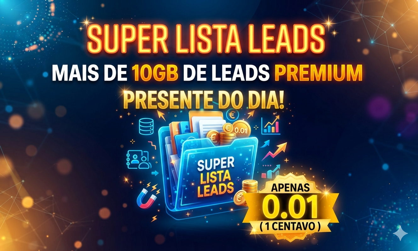 SUPER LISTA LEADS 10 GB