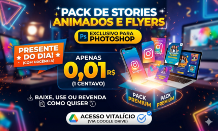 PACK ESPECIAL DE STORIES E FLYERS PSD